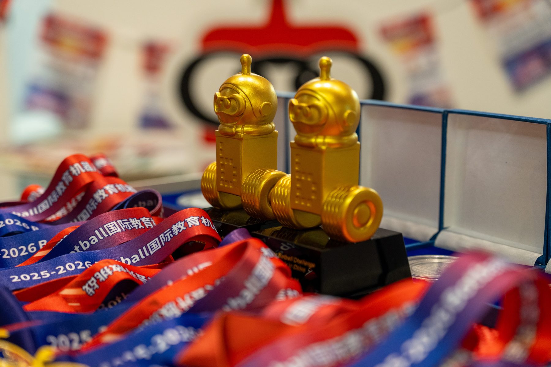 JBC trophies and finalist medals from the 2025–2026 season